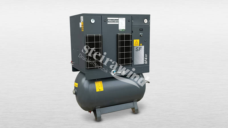 Atlas Copco SF FF mit neuem Aggregat