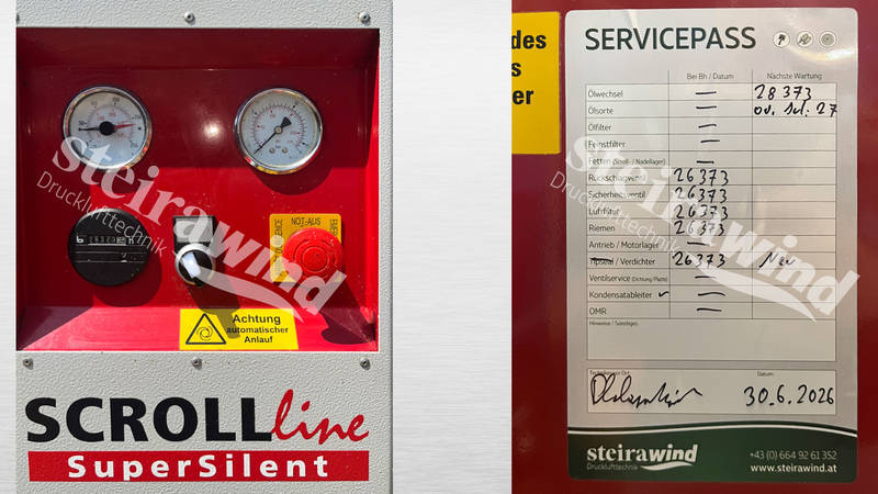 Renner SLDQ3 3,7 SF4 Scroll Kompressor generalüberholt