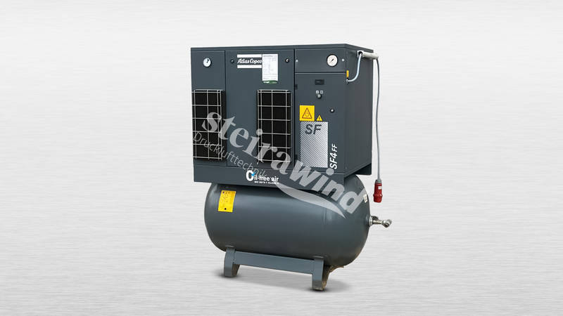 Atlas Copco SF FF mit neuem Aggregat